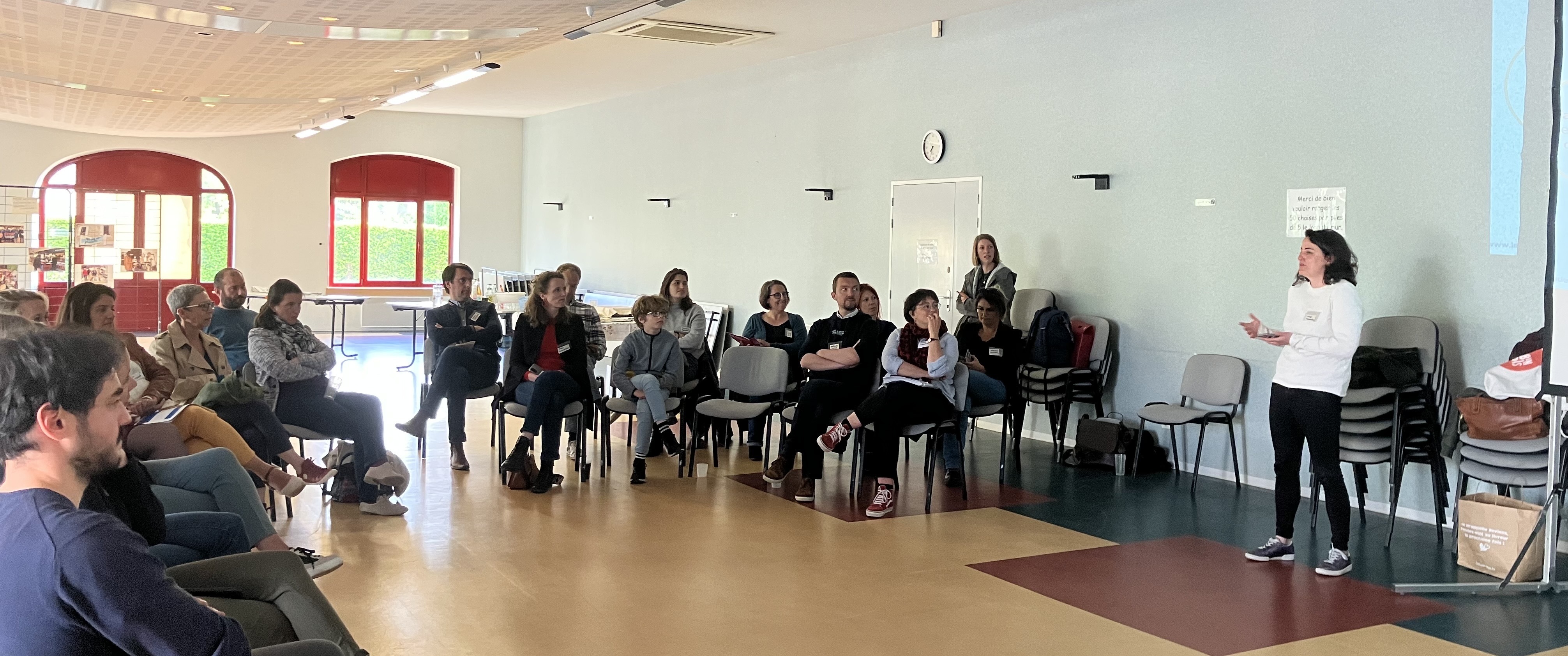 Remise du carnet de bord et analyse de la mise en oeuvre des actions par Anaïs Trousselle de Narrau